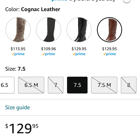 Steve Madden |  "Intyce" Cognac Leather Boots - Picture 11 of 13